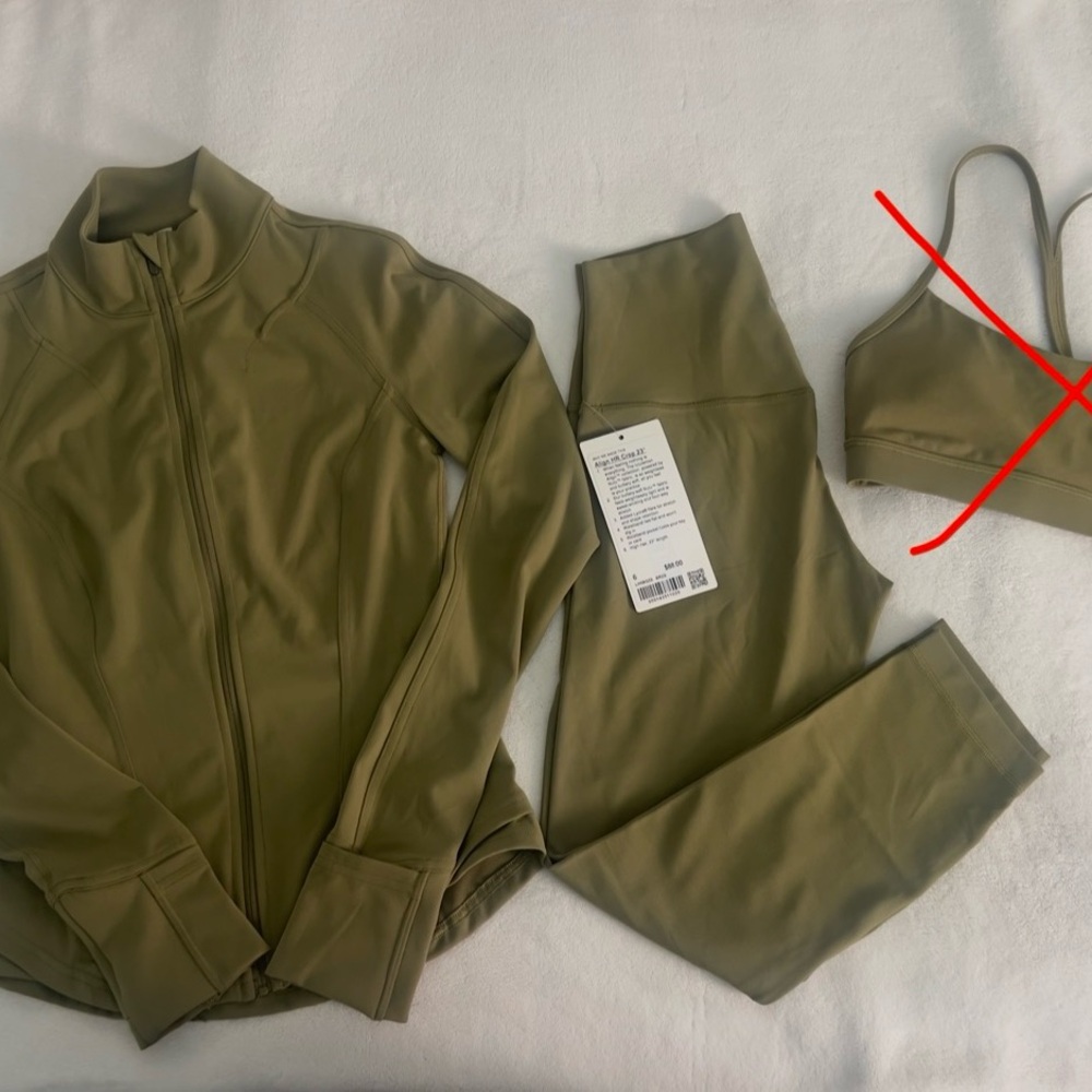 Lululemon Set Bronze Green